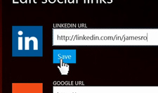 Step 3: Add social links