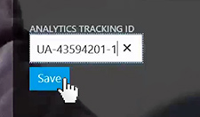 Step 4:  Save Tracking ID