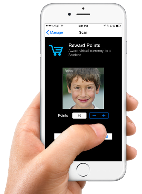 RedCritter mobile app for Reward Points